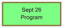 Sept 26 Program